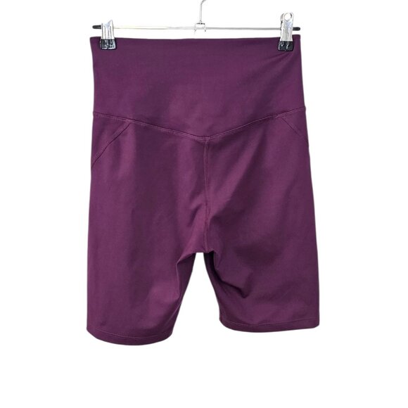 Girlfriend Collective Womens Bike Shorts, Athletic, Purple, Gym, Size Small - Picture 3 of 9